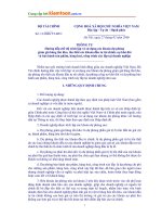 Tài liệu Chế độ trích lập và sử dụng các khoản dự phòng pdf