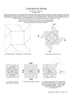 Tài liệu Nghệ thuật xếp hình: columbine pdf