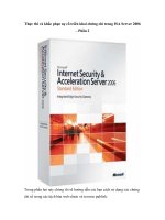 Tài liệu Thực thi và khắc phục sự cố triển khai chứng chỉ trong ISA Server 2006 – Phần 2 doc