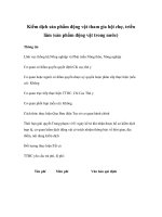 Tài liệu Thủ tục 