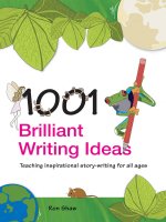 Tài liệu 1001 Brilliant Writing Ideas part 1 ppt
