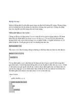 Tài liệu Hướng Đối Tượng Trong C# part 9 ppt