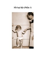 Tài liệu Sốt bại liệt (Phần 1) pdf