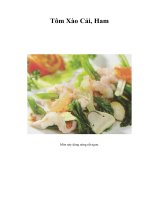 Tài liệu Tôm Xào Cải, Ham pptx