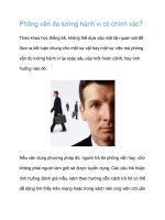 Tài liệu Phỏng vấn đo lường hành vi có chính xác? docx