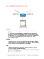 Tài liệu Basic Troubleshooting Process 2 doc