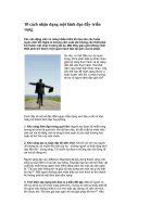 Tài liệu 10 cách nhận dạng một lãnh đạo đầy triển vọng docx