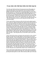 Tài liệu Vì sao nhân viên Việt Nam thiếu tinh thần hợp tác pptx