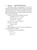 Tài liệu thiết kế Mạch báo giờ dùng EPROM, chương 8 ppt