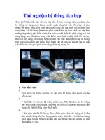 Tài liệu Thử nghiệm hệ thống tích hợp pdf