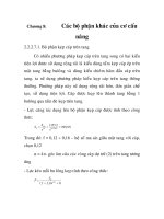 Tài liệu Tính toán cần cẩu Derrick tải trọng nâng 3T dùng cho tàu thủy - chương 7: Các bộ phận khác của cơ cấu nâng ppt