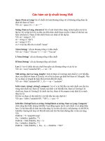 Tài liệu Các hàm xử lý chuỗi trong Vb6 doc