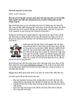 Tài liệu Hồi sinh máy tính cũ với Linux pdf
