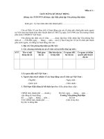 Tài liệu Giấy đăng ký hoạt động docx