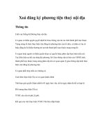 Tài liệu Xoá đăng ký phương tiện thuỷ nội địa ppt