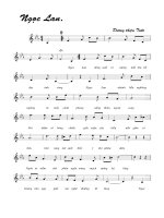 Tài liệu Bài hát ngọc lan - Dương Thiệu Tước (lời bài hát có nốt) ppt