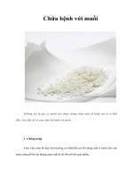 Tài liệu Chữa bệnh với muối doc