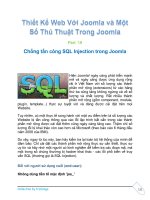 Tài liệu Thiết Kế Web Với Joomla part 18 pdf