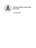Tài liệu Đề phòng nhiễm trùng từ bồn rửa chân pdf