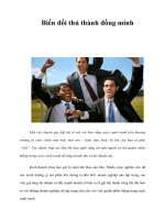 Tài liệu Biến đối thủ thành đồng minh ppt