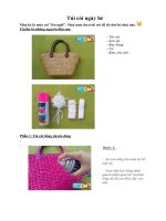 Tài liệu Túi cói ngày hè docx