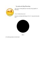 Tài liệu Tạo mặt cười bằng Photoshop ppt