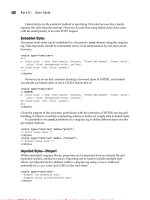 Tài liệu HTML & CSS: The Complete Reference- P12 pptx