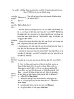 Tài liệu Thủ tục Ký kết Hợp đồng bảo đảm tiền vay pdf