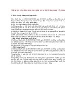 Tài liệu Thủ tục xin Giấy chứng nhận hợp chuẩn vật tư thiết bị bưu chính, viễn thông doc