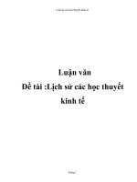 Lịch sử các học thuyết kinh tế 