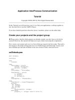 Tài liệu Application InterProcess Communication Tutorial pdf