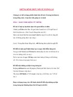 Tài liệu NHỮNG HÌNH THỨC NÓI VỀ TƯƠNG LAI pptx