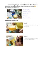 Tài liệu Tận hưởng làn gió mát từ biển với Blue Hawaii doc