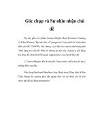 Tài liệu Góc chụp và Sự nhìn nhận chủ đề docx