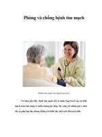 Tài liệu Phòng và chống bệnh tim mạch doc