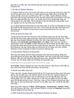 Tài liệu Những điều cần biết về System - restore pdf