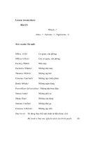 Tài liệu Tiếng Anh lớp 1, 2 - Lesson twenty - three (Bài 23) Which...? pptx