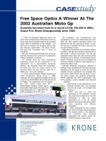 Tài liệu Case Study - Moto GP Optical Access doc