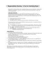 Tài liệu Responsibility Charting: A Tool for Clarifying Roles docx