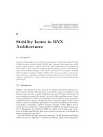 Tài liệu Mạng thần kinh thường xuyên cho dự đoán P7 ppt