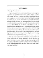 Nâng cao hiệu quả hoạt động cho vay đối với doanh nghiệp vừa và nhỏ tại chi nhánh NHCT hoàn kiếm –thực trạng và giải pháp 