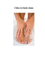 Tài liệu Chữa trị bệnh chàm .Chàm là một bệnh da dị ứng, xuất hiện do phản ứng doc