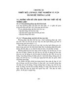 Tài liệu Hệ thống lạnh P11 docx