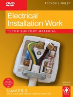 Electrical installationb work
