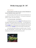 Tài liệu Đi đâu trong ngày 20 - 10? doc