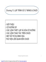 Tài liệu Hợp ngữ ASM-Chương 13-Lập Trình Chuỗi-Phần 1- Hướng DF docx