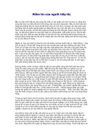 Tài liệu Niềm tin của người tiếp thị pptx