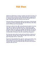 Tài liệu Hát then pdf