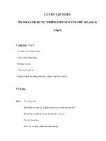 Tài liệu LUYỆN TẬP TOÁN 4 - ÔN SO SÁNH SỐ TỰ NHIÊN,VIẾT SỐ CÓ 9 CHỮ SÓ (tiết 4) docx