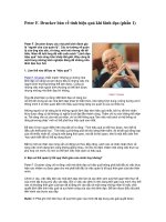 Tài liệu Peter F. Drucker bàn về tính hiệu quả khi lãnh đạo docx